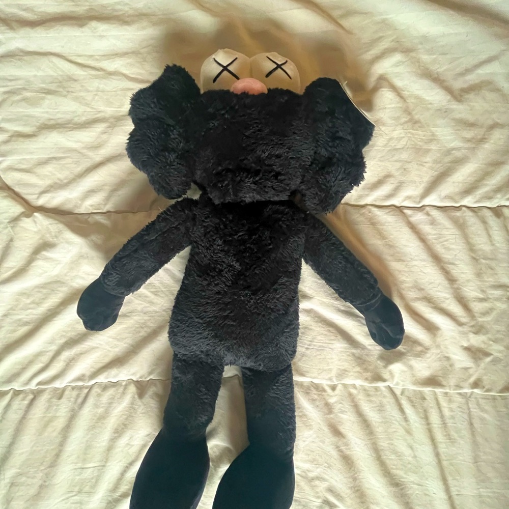 KAWS BFF PLUSH (Black) Authentic